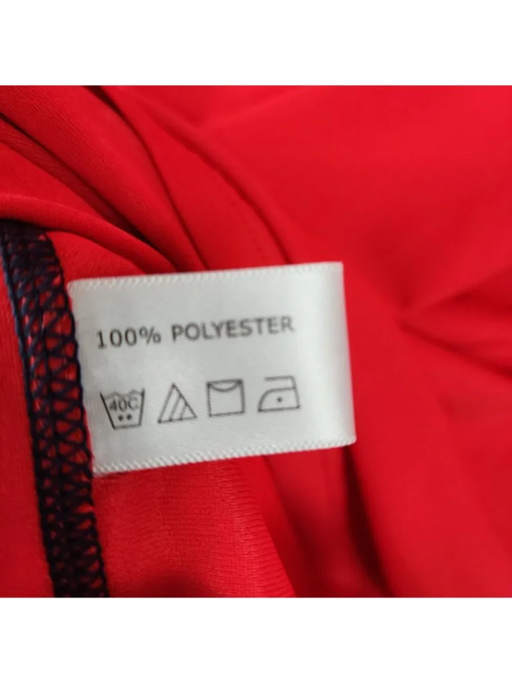 Coolibar sz L men short sleeve rush guard red contrast stitching UPF 50+